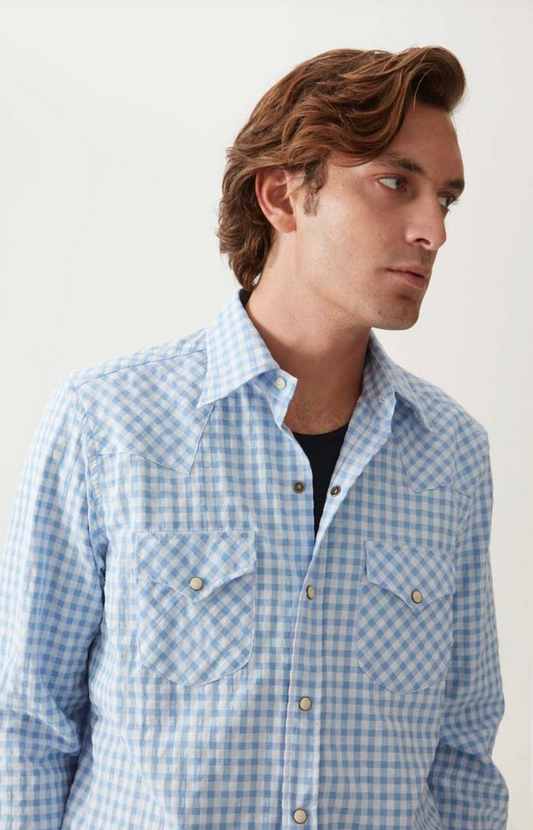 TEXAN SHIRT SEERSUCKER