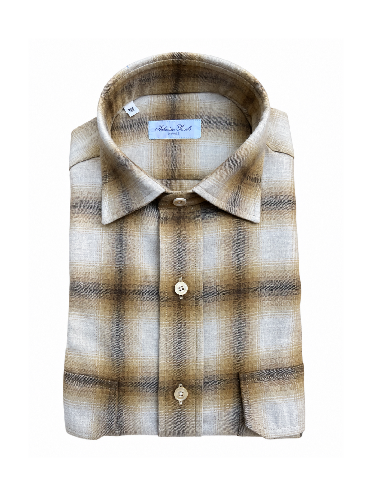 Salvatore Piccolo Checked Flannel Shirt