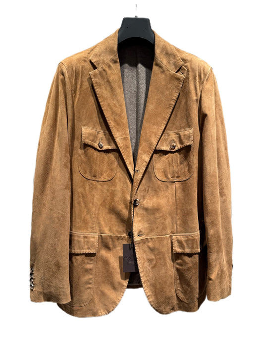 Jacket Suede Camel