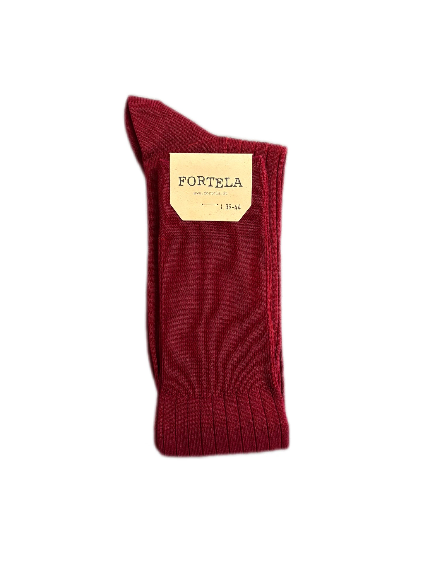 SOCKS BURGUNDY