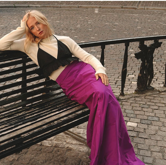 700.00 Skirt Taffeta PLAN C Salvatore Schito