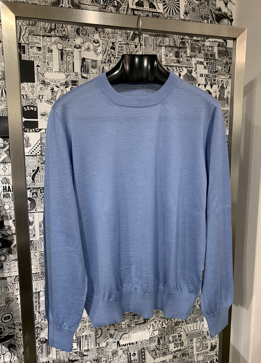 800.00 Knit Lapo Blue SALVATORE SCHITO Salvatore Schito
