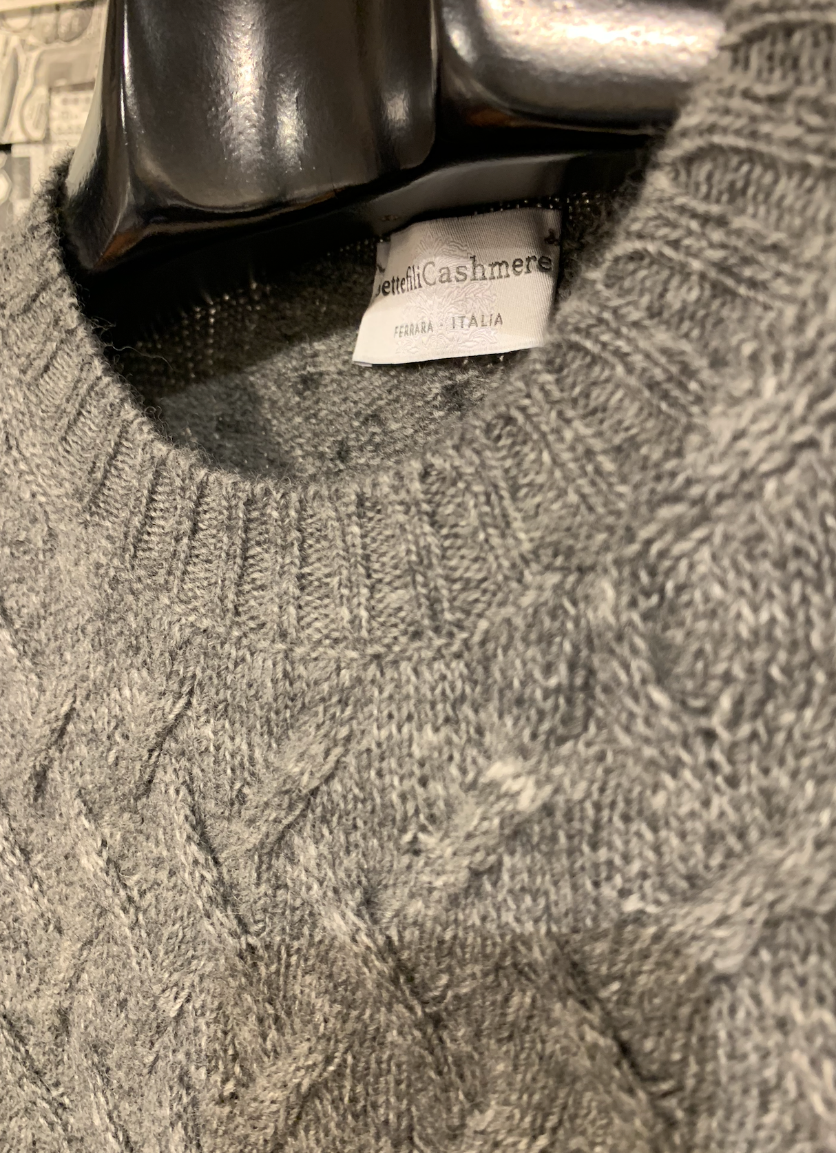 498.00 Sweater Silver Grey SETTEFILI Salvatore Schito