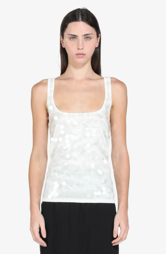 Tank White Sequin N°21 Salvatore Schito