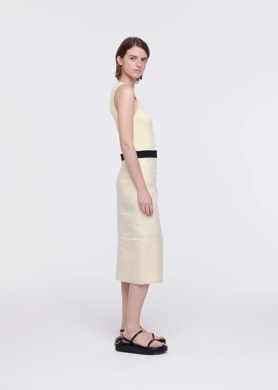 Skirt Yellow PLAN C Salvatore Schito