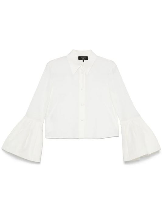 Shirt Woven White ROCHAS Salvatore Schito