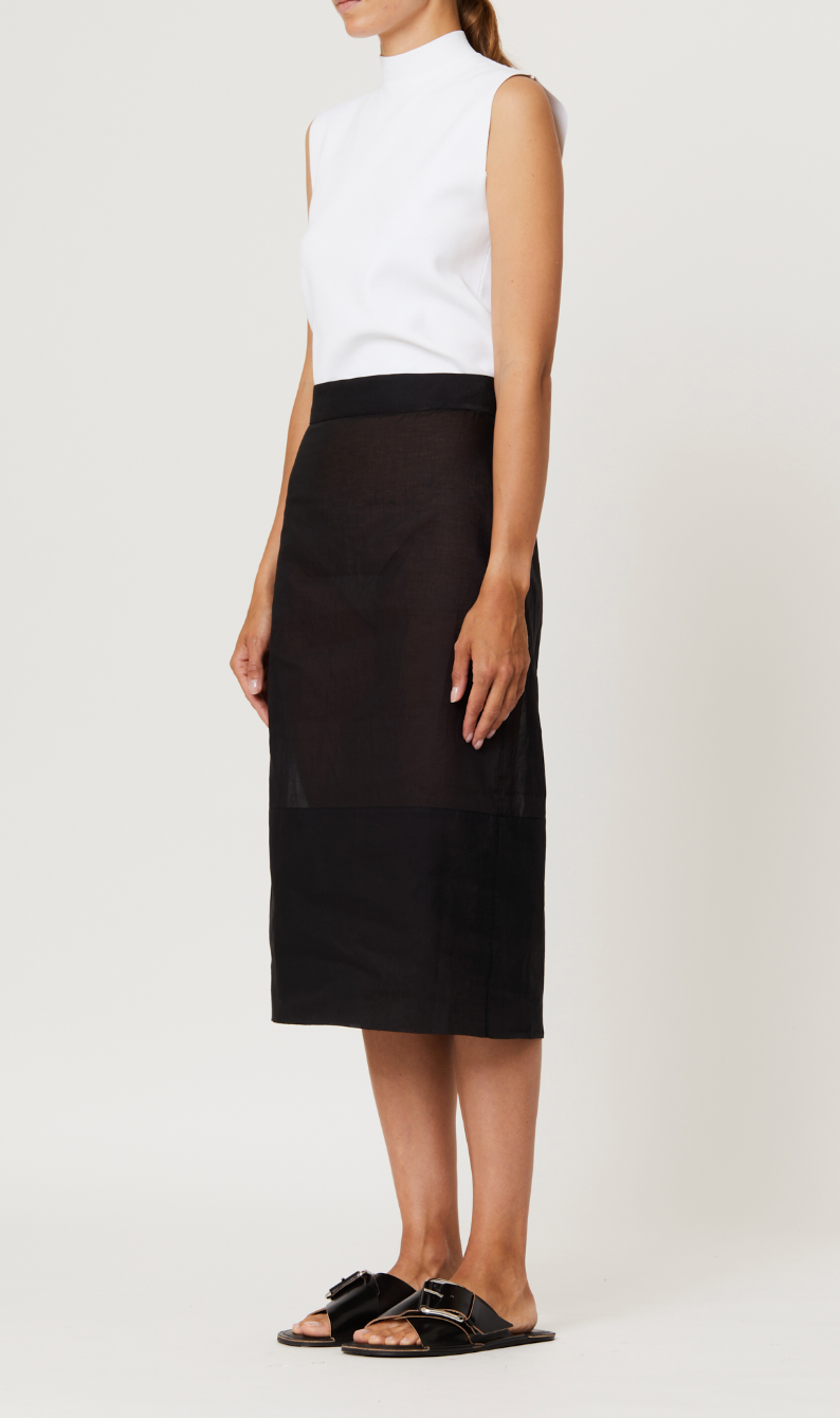 Skirt Pencil Blk