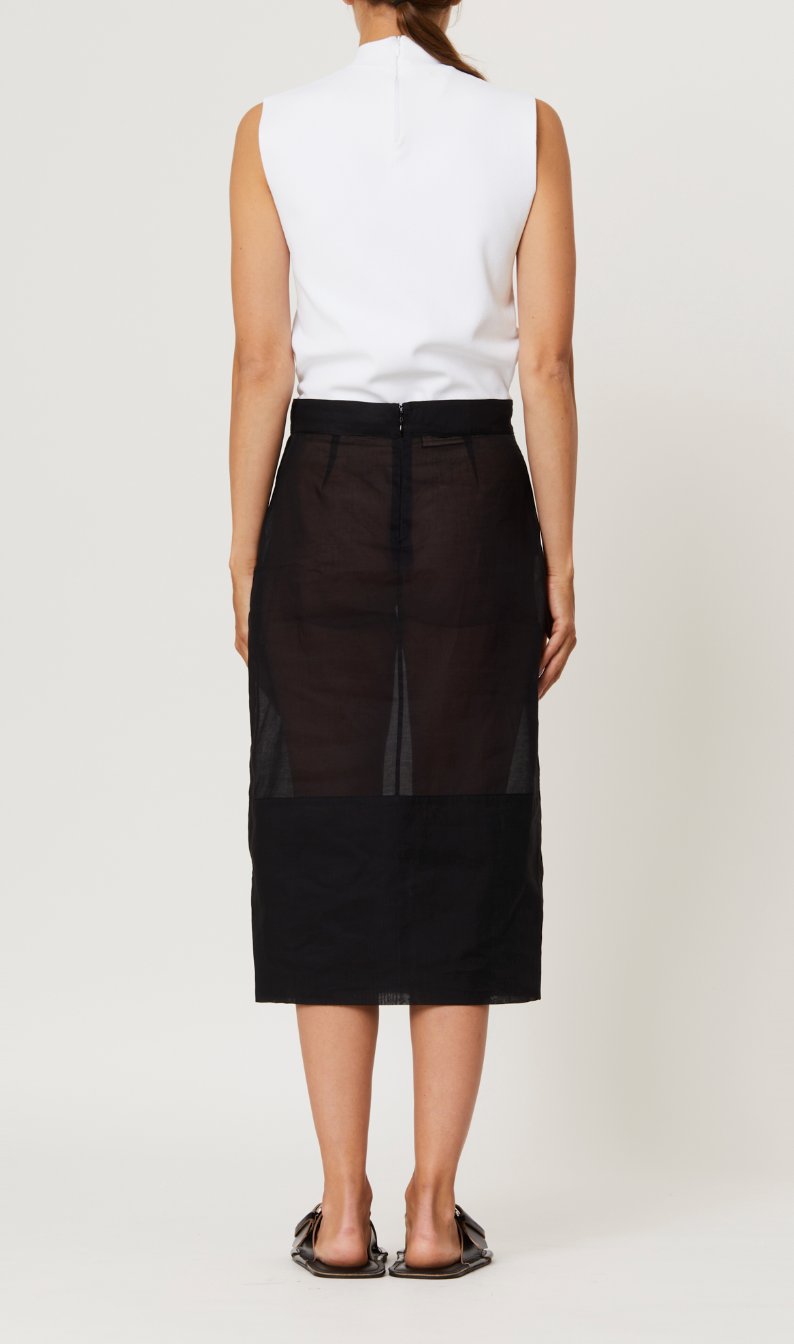 Skirt Pencil Blk