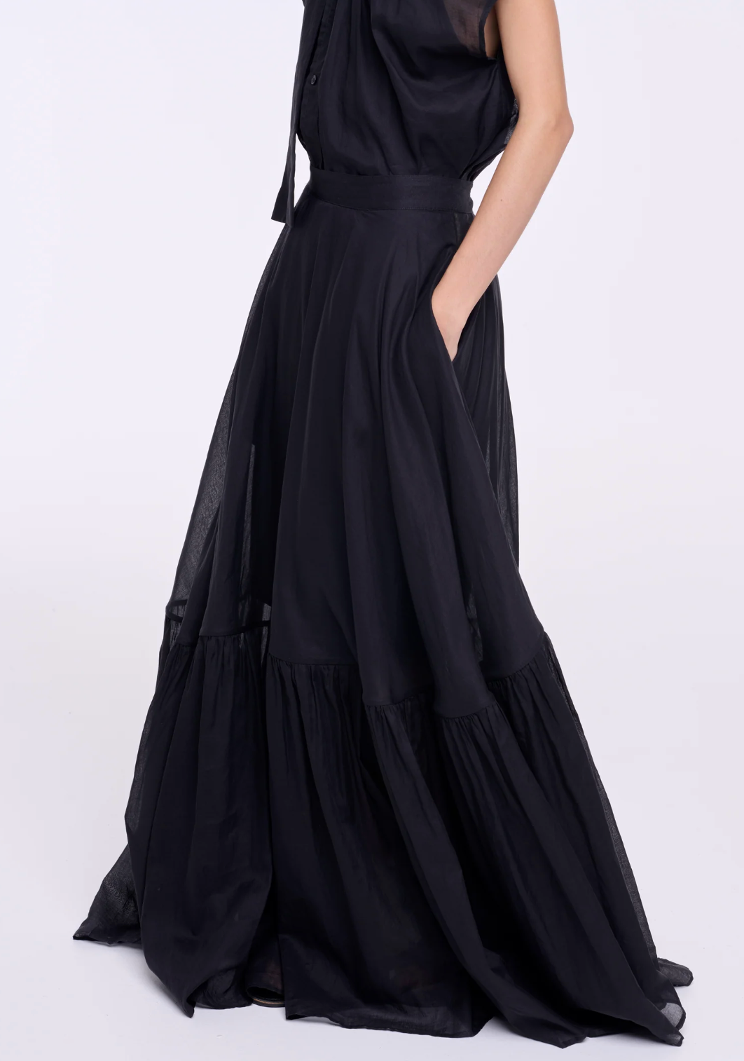 Skirt Maxi Black