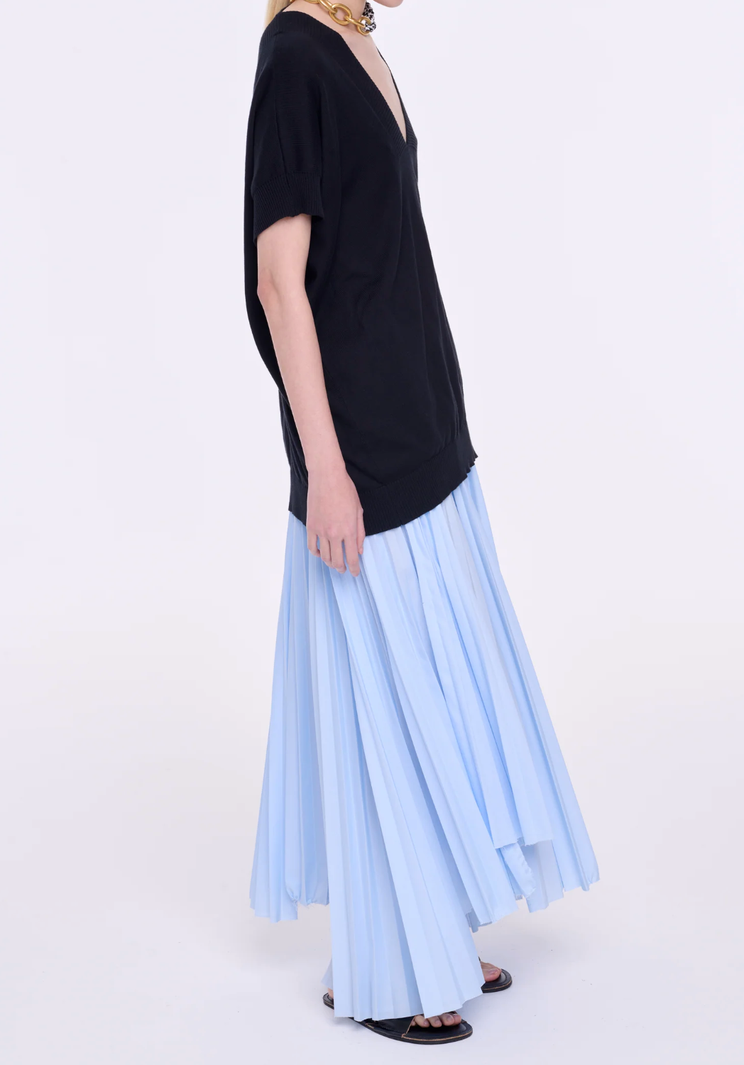 Skirt Pleat Sky