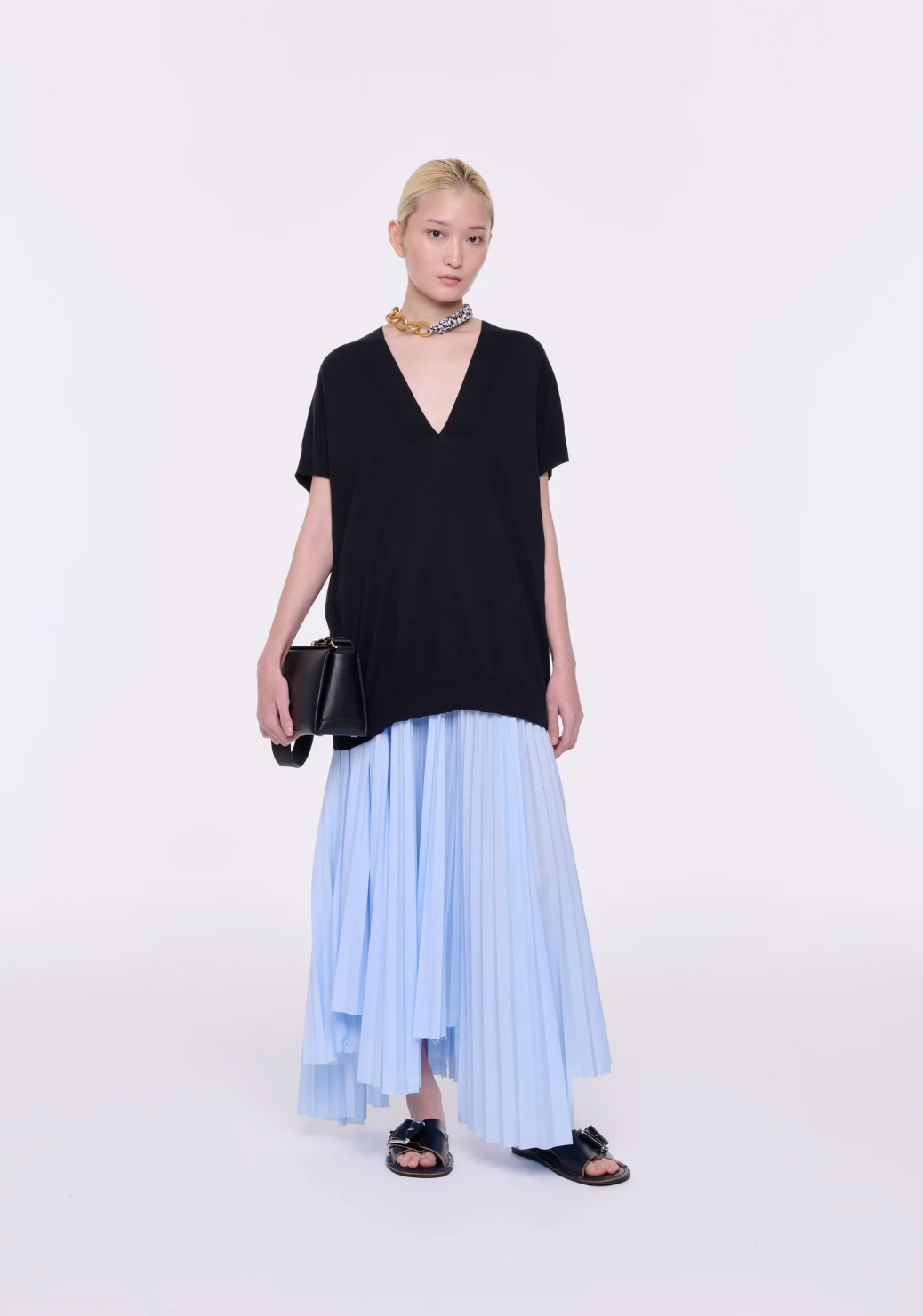 Skirt Pleat Sky