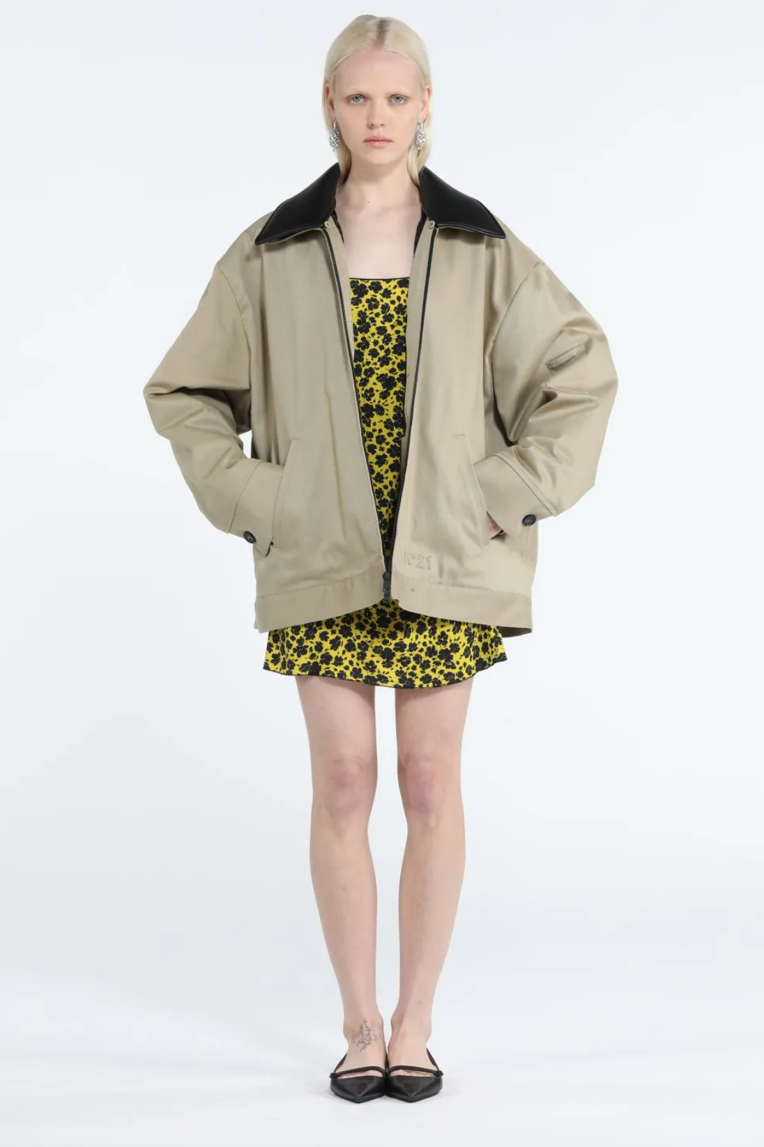 Jacket Beige N°21 Salvatore Schito