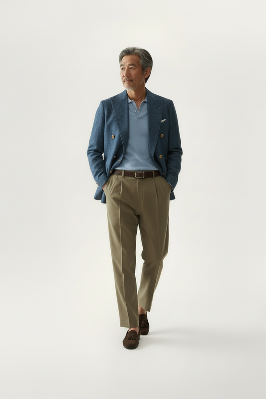 TROUSER NEW YORK SAGE