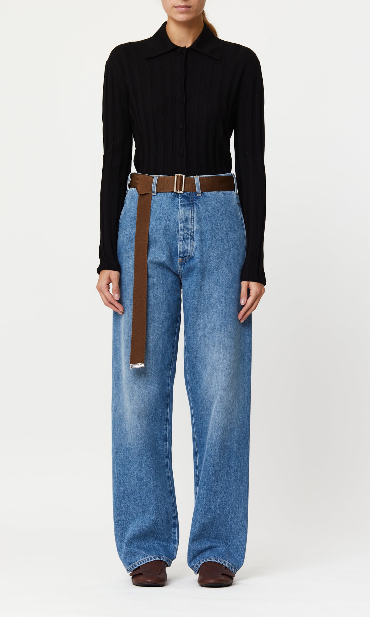TROUSERS INDIGO