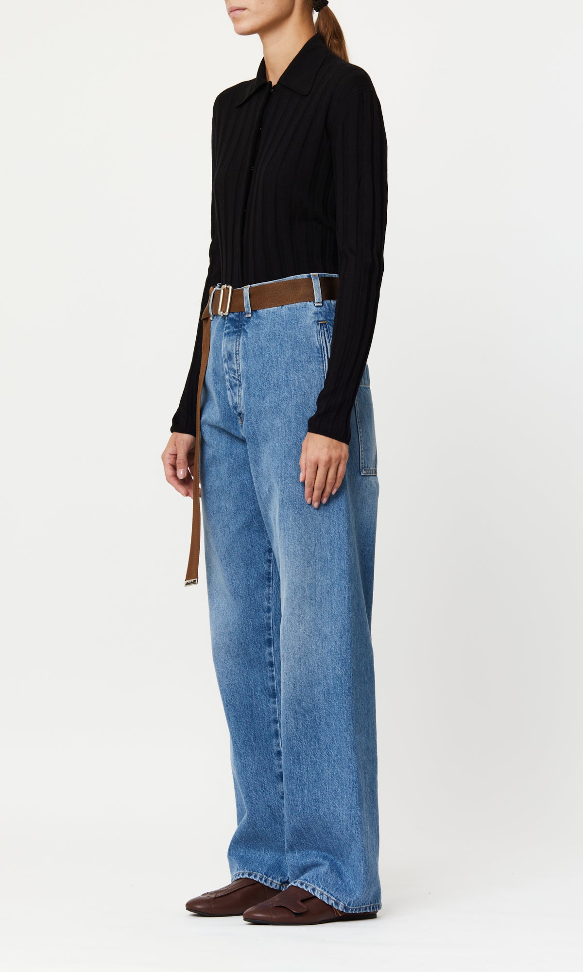 TROUSERS INDIGO