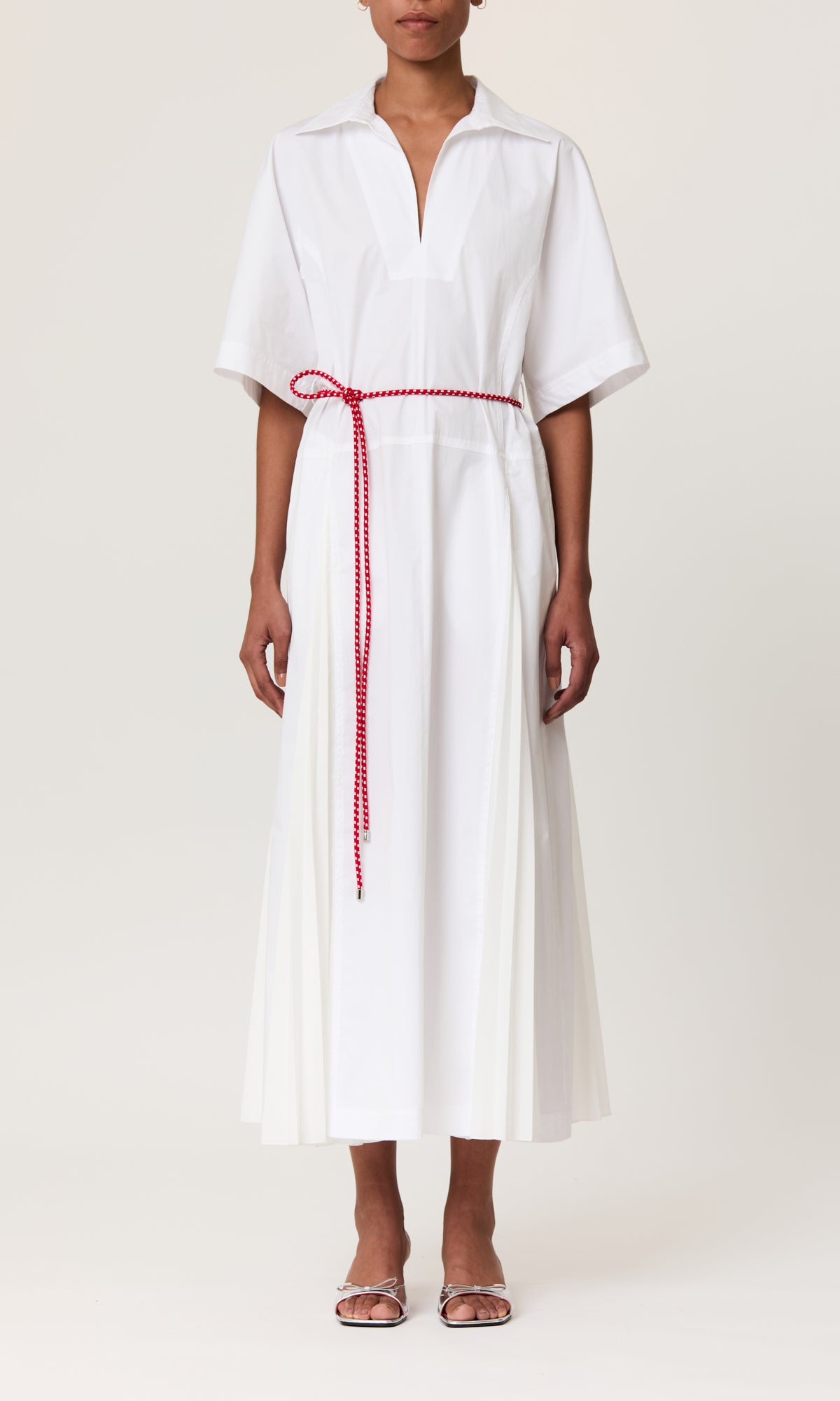 PLAN C PLEATED DRESS 01