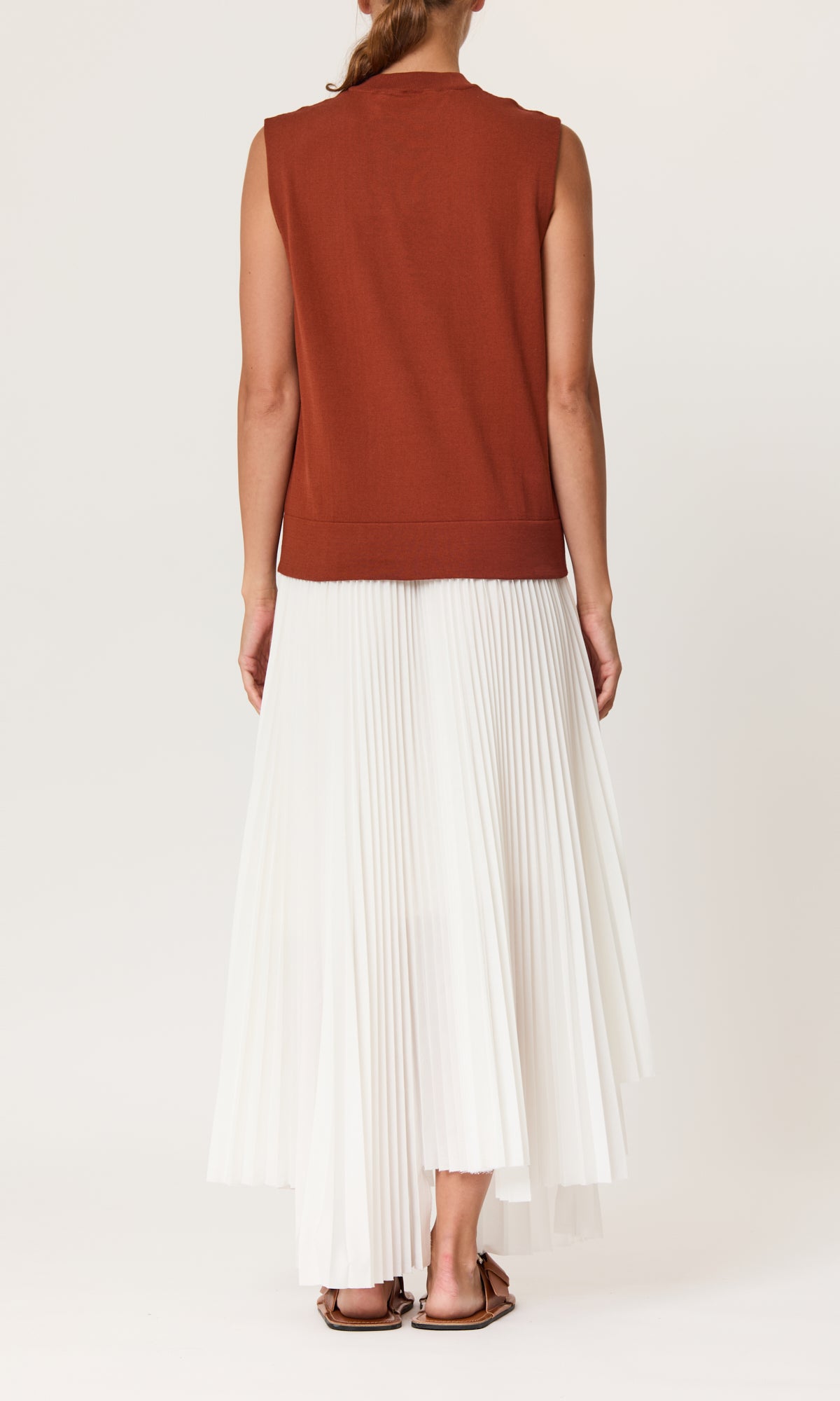 KNITWEAR VEST FLOWER