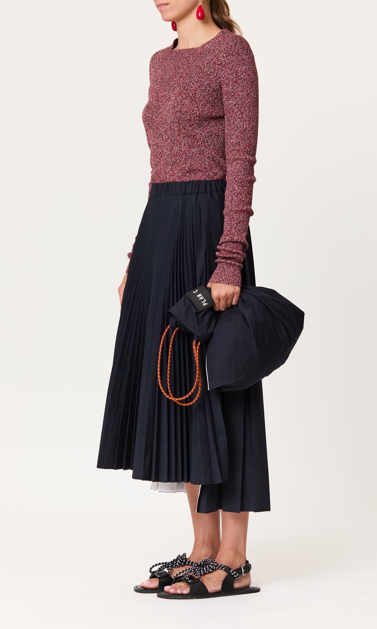 PLEATED SKIRT