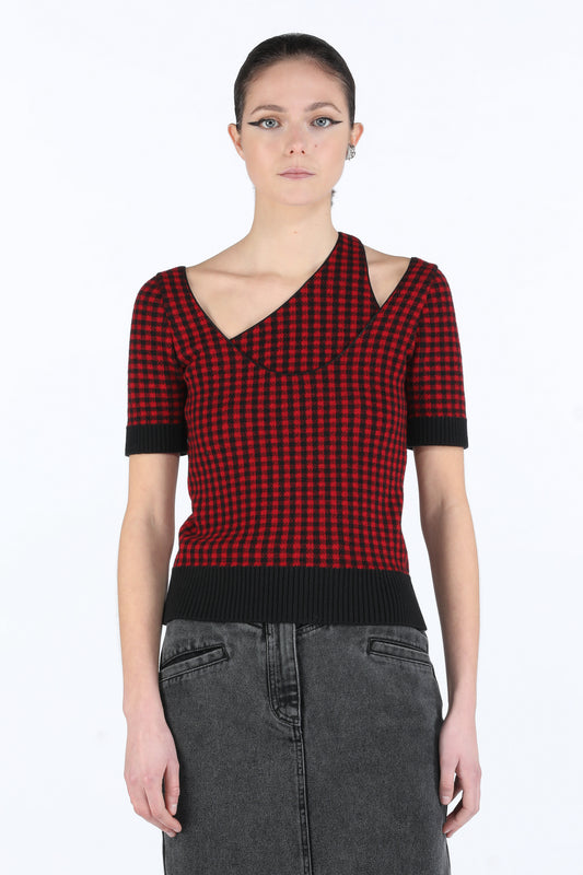 255.00 Top Red Check N°21 Salvatore Schito