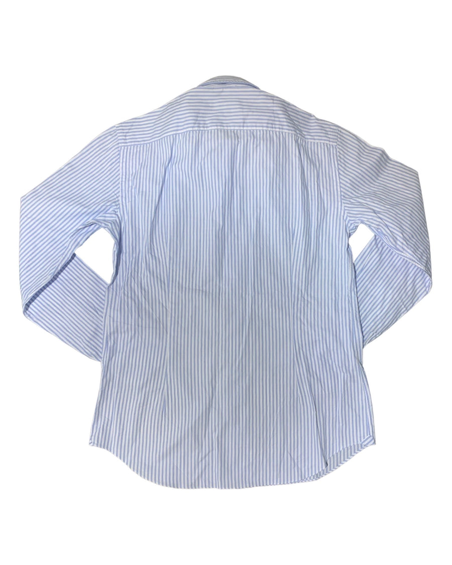 290.00 Shirt Blue/White Stripe SALVATORE PICCOLO Salvatore Schito