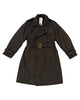 850.00 Trench Romano Black L'IMPERMEABILE Salvatore Schito